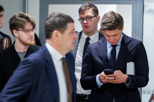 Koaliciją su „aušriečiais“ klaida pavadinęs M. Katelynas: R. Žemaitaičio žodžius vertinti turėtų psichiatrai