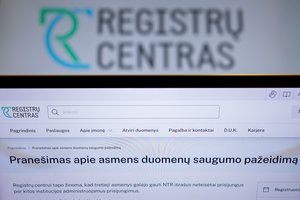 „Svarbu atskirti du dalykus“: po duomenų vagystės – Registrų centro žinia