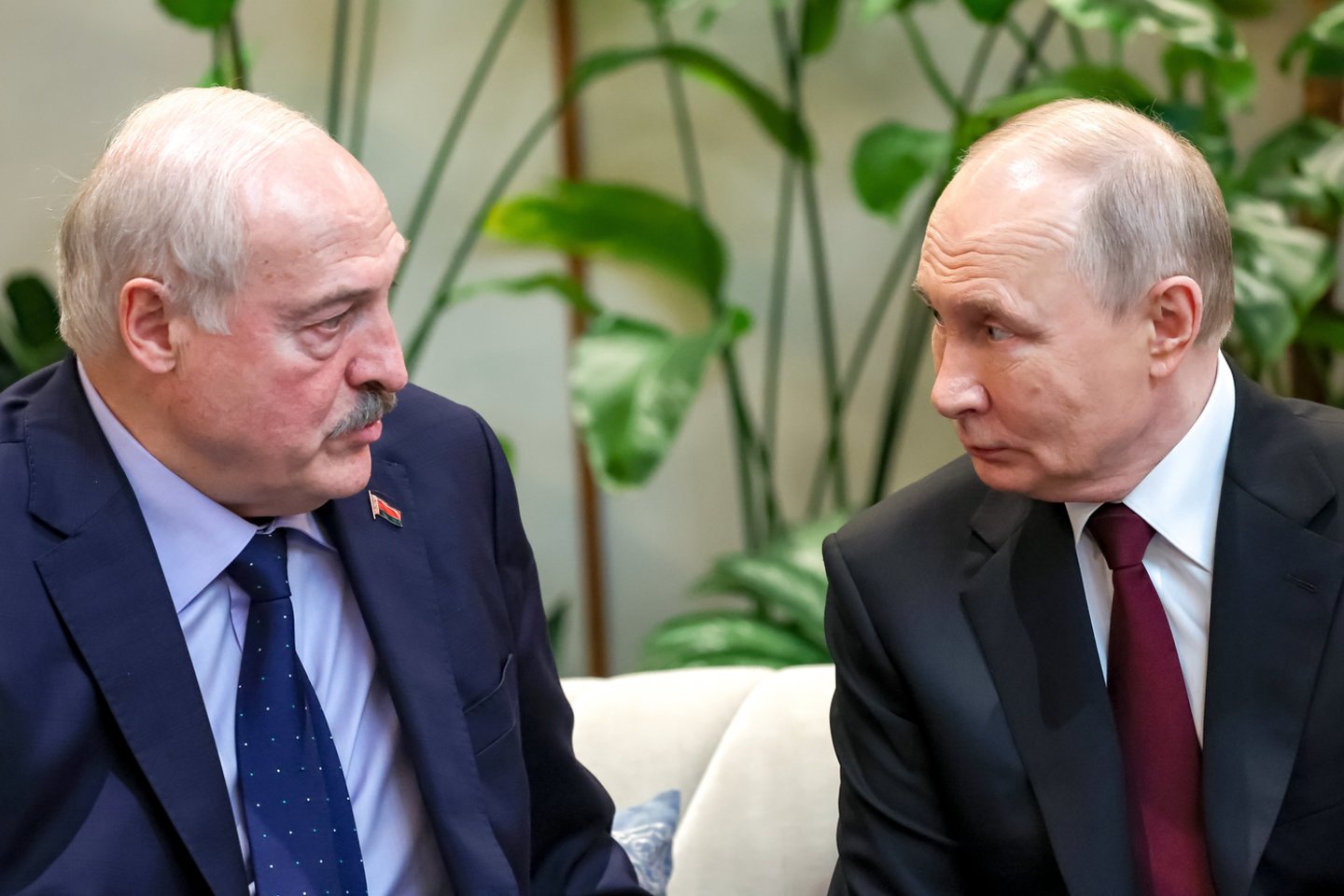 V. Putinas, A. Luka<br>EPA/ELTA nuotr.