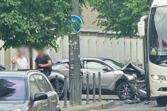 Nelaimė Kaune – susidūrė du lengvieji automobiliai