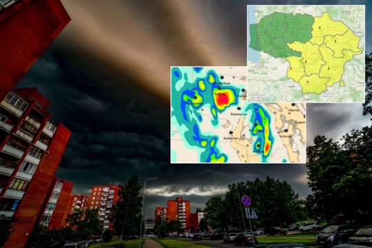 Sinoptikas įspėja nusiteikti – štai kada smarkiausiai merks liūtys