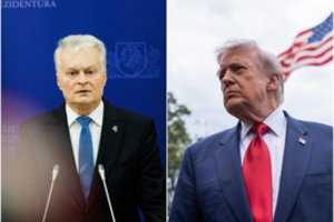 G. Nausėda gavo atsakymą į D. Trumpui siųstą laišką: JAV lyderis dėkoja Lietuvai
