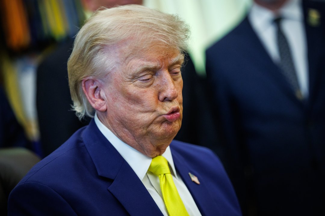 D. Trumpas sureagavo į V. Zelenskio siūlymą V. Putinui: „Būtų labai gerai“