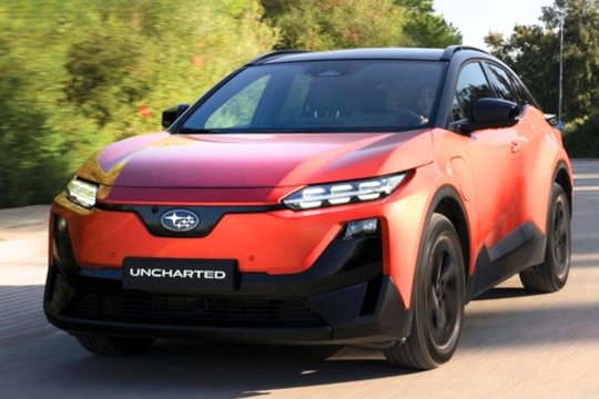 Naujas visiškai elektrinis „Subaru Uncharted“ pelnė aukščiausią penkių žvaigždučių įvertinimą „Euro NCAP“ saugumo bandymuose