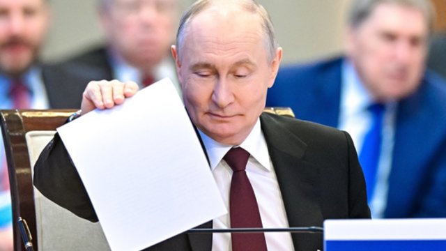 V. Putinas pasirašytų taikos susitarimą su V. Zelenskiu, tačiau yra vienas „bet“