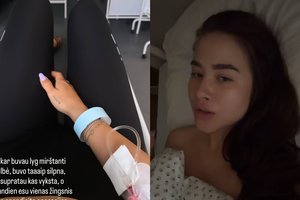 Milita Daikerytė pateko į ligoninę: atlikta skubi operacija