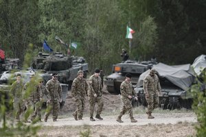 NATO pajėgos pirmą kartą dislokuojamos Daugpilyje