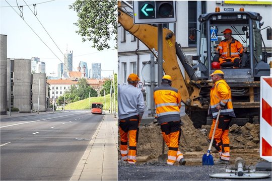 Kelininkai pasuko į dar vieną svarbią gatvę: dėl kapitalinio remonto ją geriau apvažiuoti