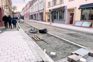 Vairuotojams bus lengviau – baigė tvarkyti dalį Trakų gatvės Vilniuje