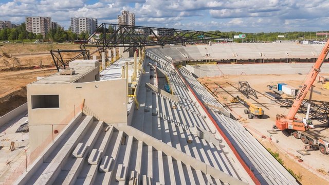 Dėl nacionalinio stadiono statybų pabaigos plano nekeičia: drąsiai atsakė, kada įvyks pirmasis renginys