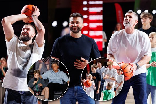 „BuzelisCup’26“ konferencijoje – ryškiausios krepšinio žvaigždės su atžalomis