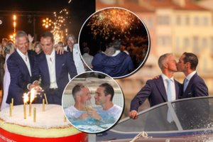 Legendinio M. Schumacherio brolis Ralfas vedė mylimąjį 