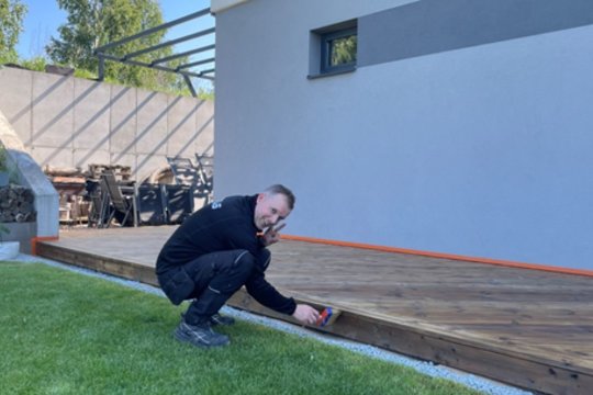 „Viskas pamatuota“. Greitas ir kokybiškas terasos atnaujinimas nesamdant meistrų