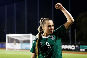 Šturmą atlaikiusi Lietuvos moterų rinktinė išsaugojo viltis patekti į pasaulio čempionatą