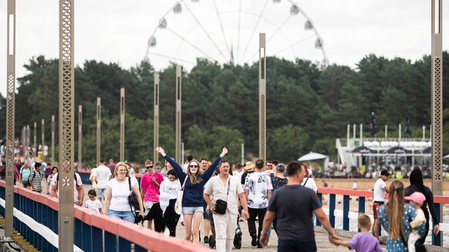 Šį savaitgalį Palanga kaip niekad gyva: „Atvažiavau ir nustebau viską pamatęs“