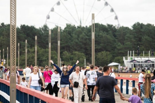 Šį savaitgalį Palanga kaip niekad gyva: „Atvažiavau ir nustebau viską pamatęs“