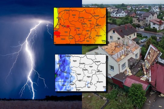 Naujausias žinomos sinoptikės įspėjimas: kuriuos rajonus vėl lietus su perkūnijomis pasieks