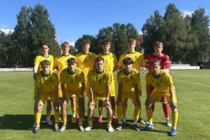 Vaikinų U19 futbolo rinktinė pralaimėjo Estijos bendraamžiams