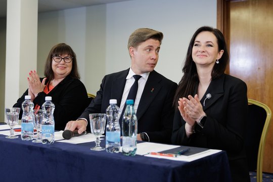 M. Sinkevičius prakalbo apie I. Ruginienės ateitį: „Nebus kažkur paslėpta“