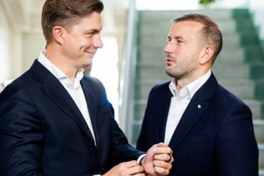 V. Sinkevičius prakalbo, kaip šįkart matytų koaliciją su socialdemokratais: vieną žingsnį vadina sveikintinu