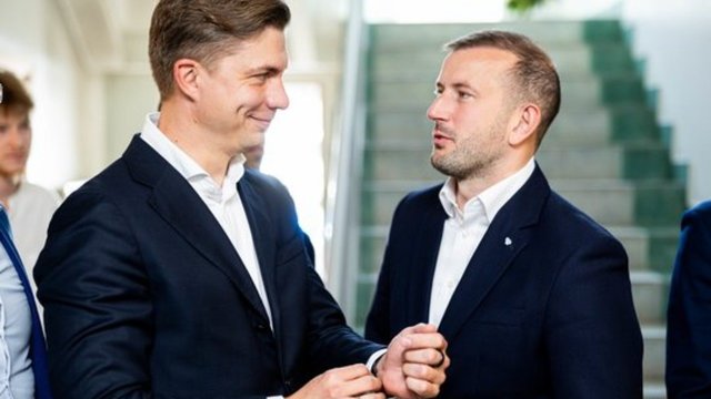 V. Sinkevičius prakalbo, kaip šįkart matytų koaliciją su socialdemokratais: vieną žingsnį vadina sveikintinu