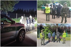 Savaitgalį Lenkijos pasieniečiai sučiupo mažiausiai 11 migrantų, į šalį neteisėtai atvykusių iš Lietuvos
