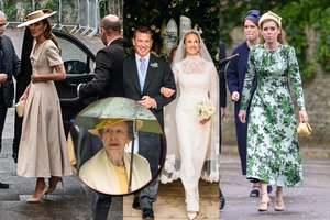 Į Jungtinės Karalystės karališką vestuvių puotą plūdo visa grietinėlė: akys krypo ir į Catherine Middleton
