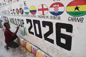Prieš pasaulio futbolo čempionatą - nerimas: užfiksuoti net keli išpuoliai