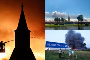 Maskva to ignoruoti nebegali: Ukrainos smūgiai Rusijoje sėja nerimą