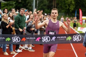 „Vilnius 5000“ varžybose – dar vienas S. Bertašiaus ir Lietuvos jaunių rekordas