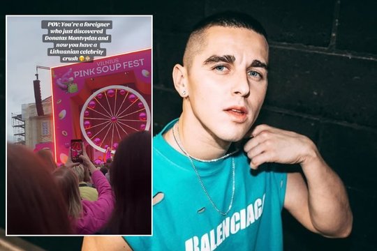 Išvydusi D. Montvydo pasirodymą užsienietė neteko žado: jos reakcija plinta internete