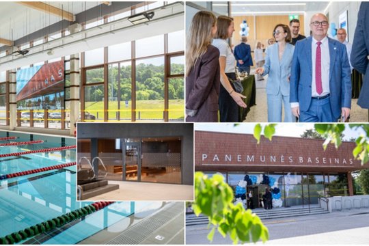 Kaunas atidarė vieną moderniausių baseinų šalyje: pirmieji vaizdai iš vidaus