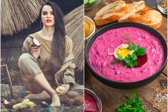 Į rūgpienį siūlo įmaišyti šį ingredientą: nustebins šaltibarščių kremiškumas ir aromatas