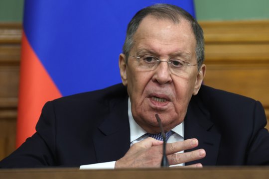 Po atviro V. Zelenskio laiško V. Putinui – S. Lavrovo reakcija