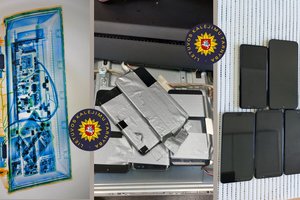 Televizoriuje paslėpti telefonai kalinio nepasiekė