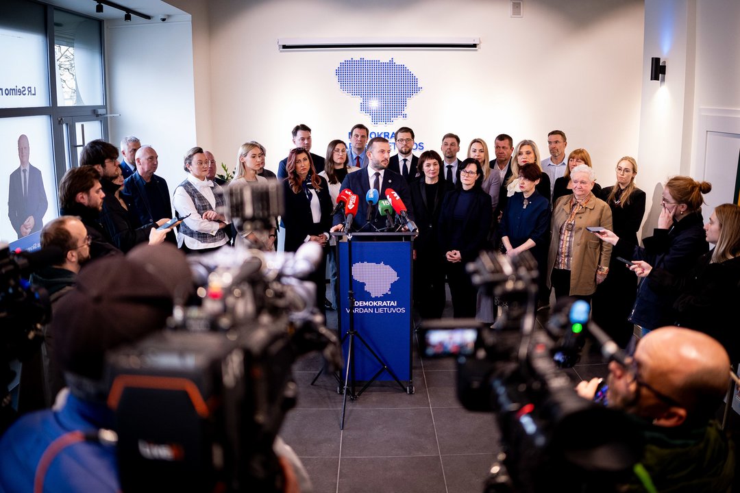 Lrytas gavo dokumentą, kurį į derybas atsinešė demokratai