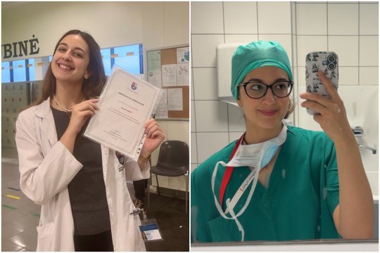 Libanietei medicinos studentei Lietuva tapo antraisiais namais