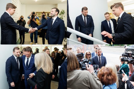 Prie derybų stalo – socialdemokratai ir demokratai: užfiksavo oficialų susitikimą dėl koalicijos
