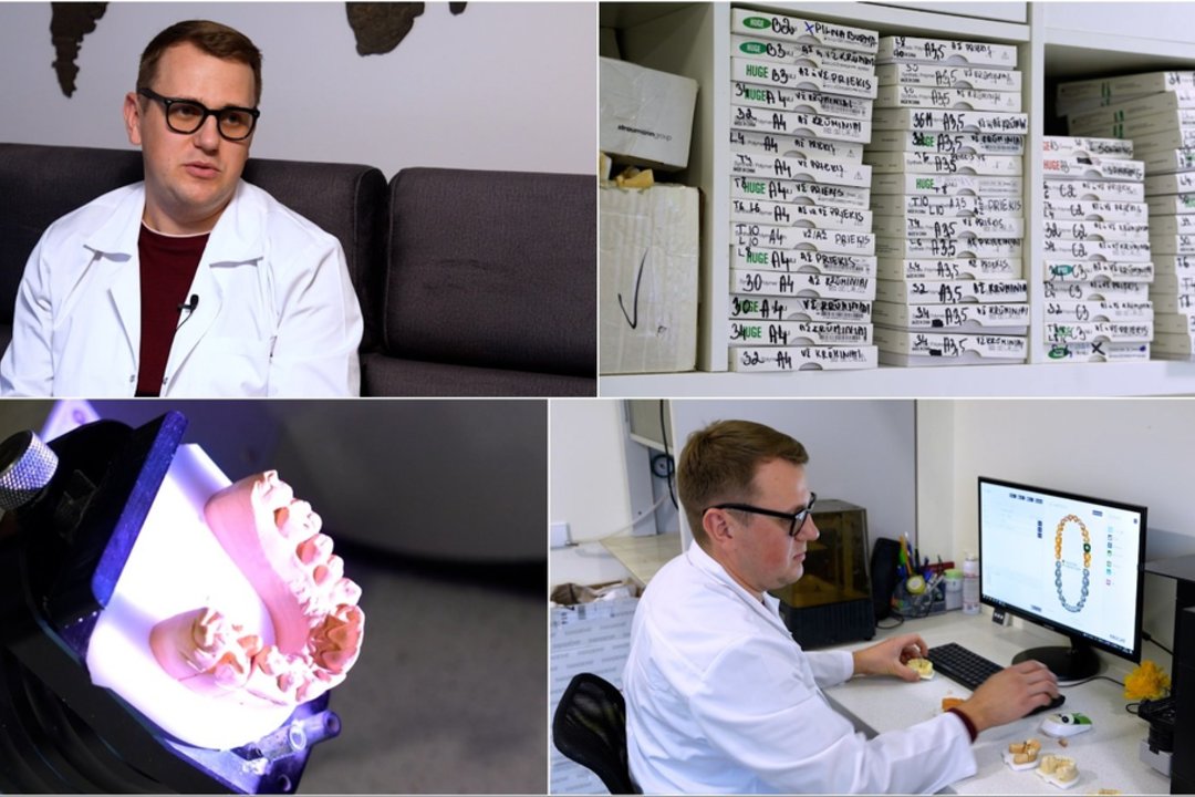 Savo name laboratoriją įsirengęs T. Meiliūnas parodė darbo užkulisius: „Technikas kaip ir menininkas“