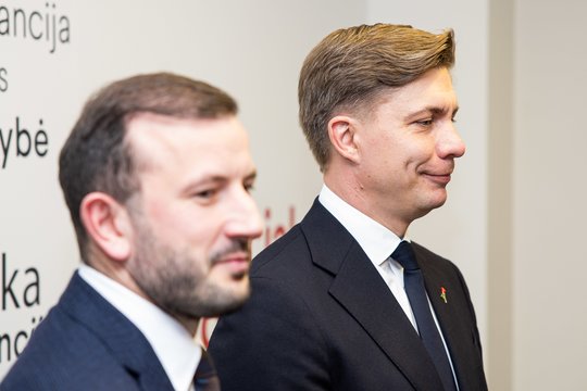 Apie atliktus demokratų namų darbus kalbėjęs M. Sinkevičius nesutarimų nemato: pokytis negali būti simbolinis