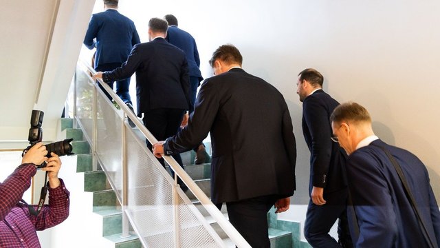 T. Tomilinas džiaugiasi produktyviomis derybomis: mažai pokalbių apie postus, daug – apie turinį