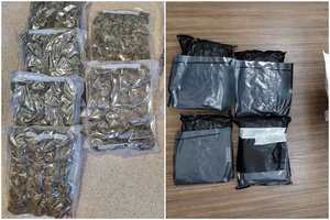 Į Klaipėdą ir Marijampolę narkotikus iš JAV siuntusi trijulė siunčiama aiškintis į teismą