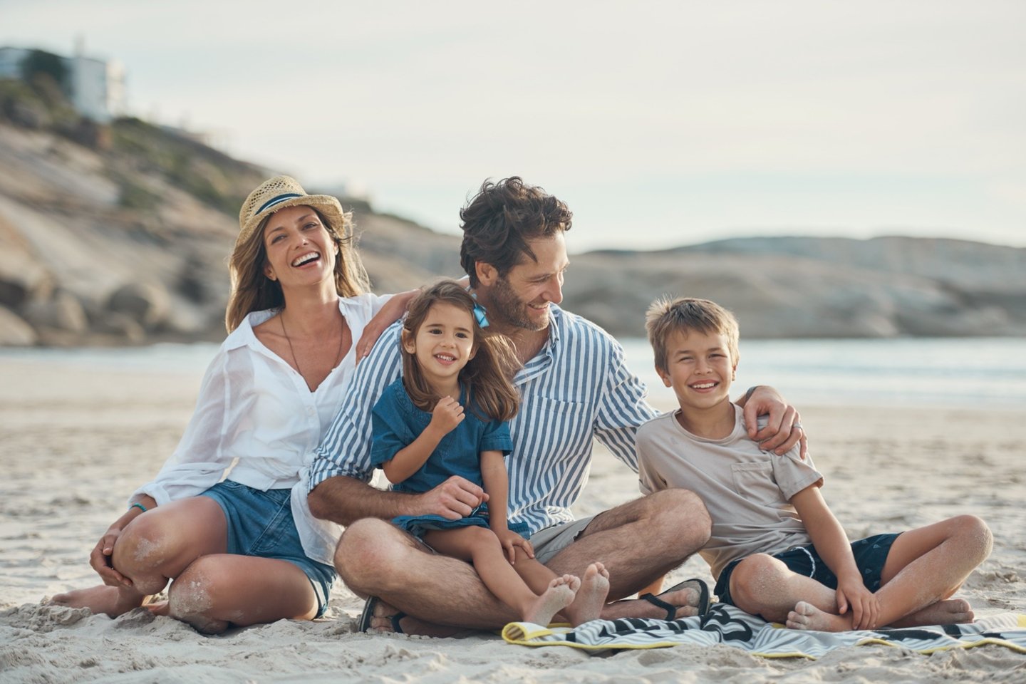 Šeima atostogose. <br> Shutterstock.com nuotr.