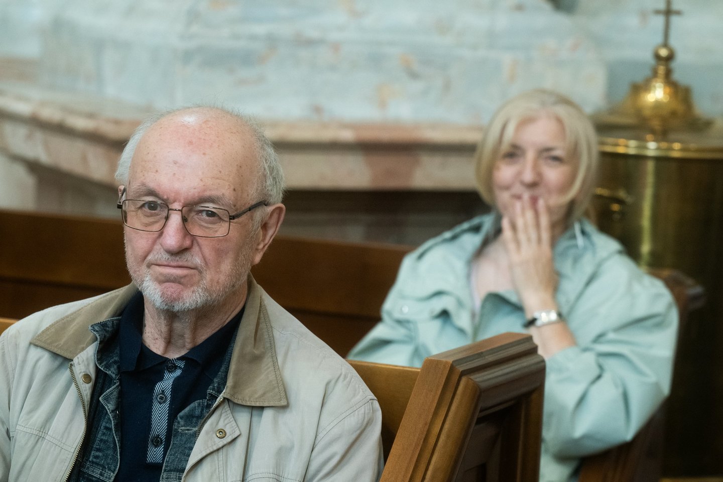 Dmitrijaus Matvejevo ir Grytos Radzevičiūtės-Maksimovič nuotraukos.