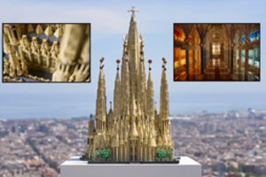 LEGO sukūrė įspūdingą architektūros šedevro kopiją: prireikė daugiau nei 12 tūkst. detalių