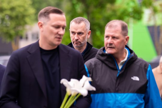 Atsisveikinimas su V. Garastu: pagarbą atidavė G. Nausėda, Kauno „Žalgirio“ treneriai ir krepšinio legendos
