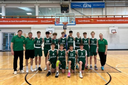 U14 Lietuvos merginų ir vaikinų rinktinės – Baltijos taurės nugalėtojos
