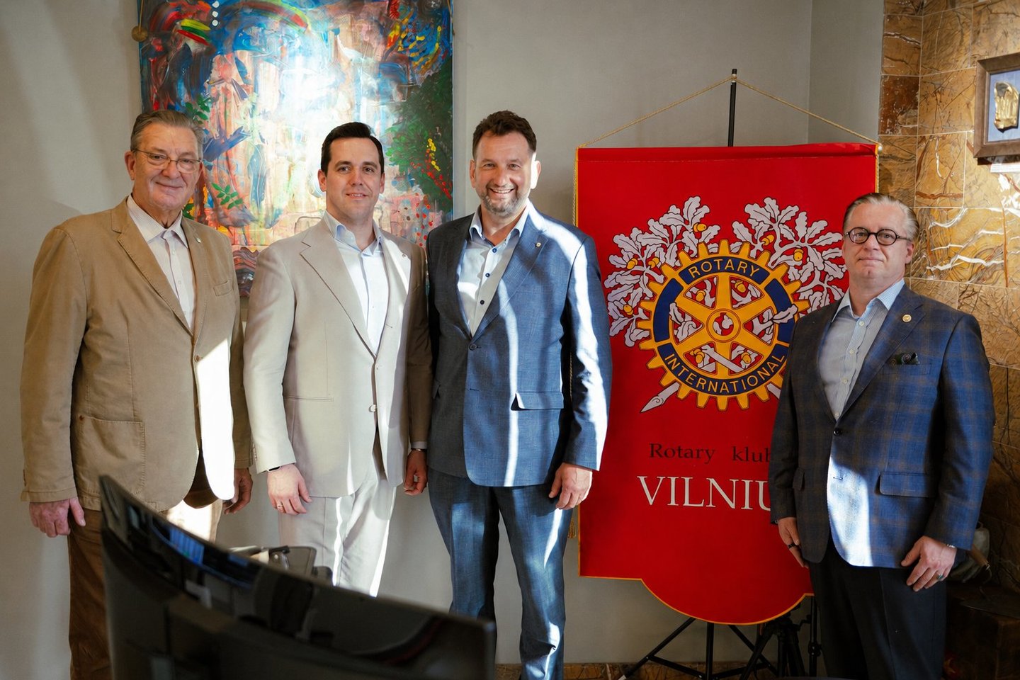 Vilniaus Rotary klubo nariai.