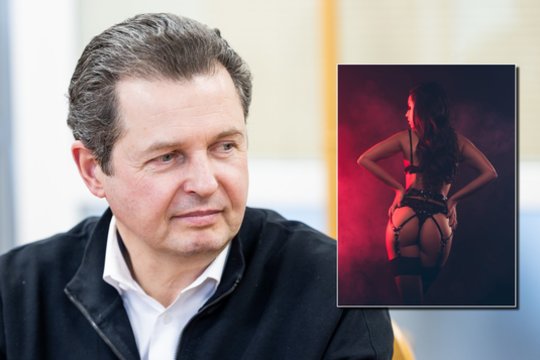 Aušrietis A. Gedvilas gimtadienį paminėjo trankiai: jame – pusnuogės šokėjos