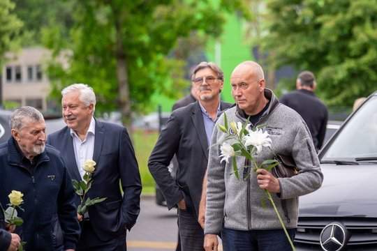 V. Garastą vienu iškiliausių žmonių vadinęs R. Kurtinaitis: davė didžiąją dalį, ką turiu dabar
